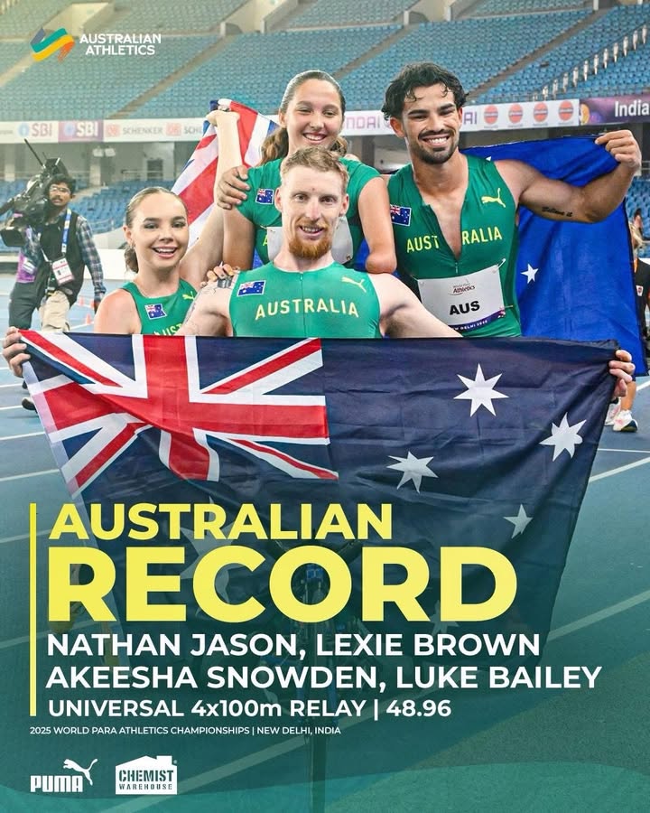 Featured image for âFantastic Four Shatter Australian Record: Club Nambucca Celebrates Relay Triumph in New Delhi 2025â