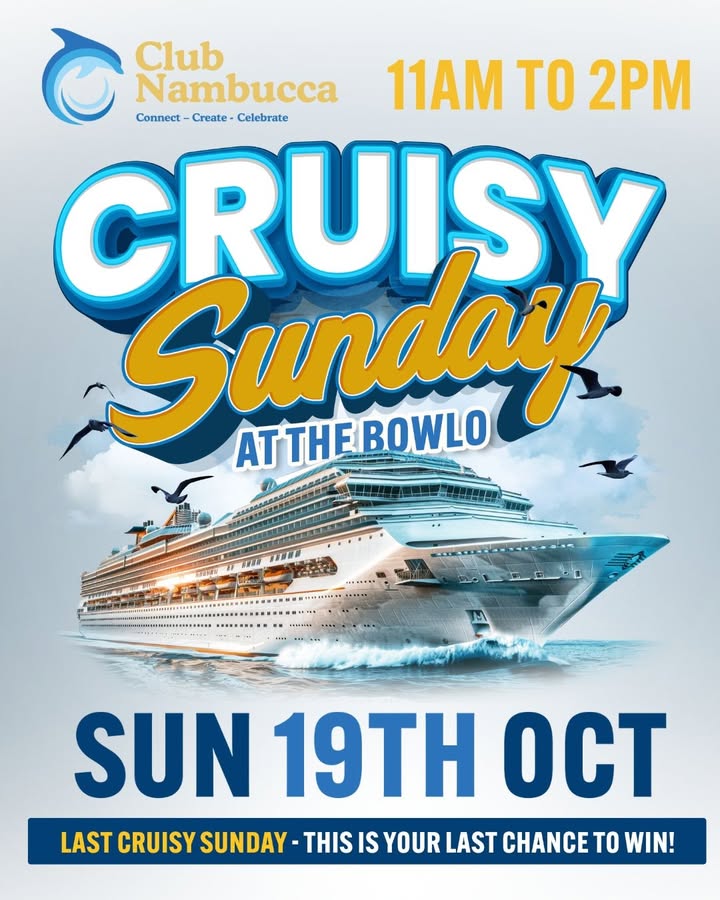 Featured image for “Final Cruisy Sunday: Win $4000 Holiday Voucher at Club Nambucca”