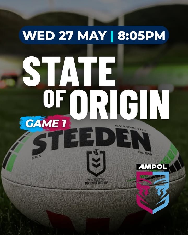 Featured image for “Watch State of Origin Game 1 Live at Club Nambucca”