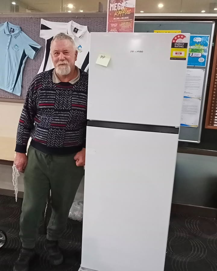 Featured image for “Craig Wins a Brand-New Fridge at Club Nambucca’s August Mega Raffles”
