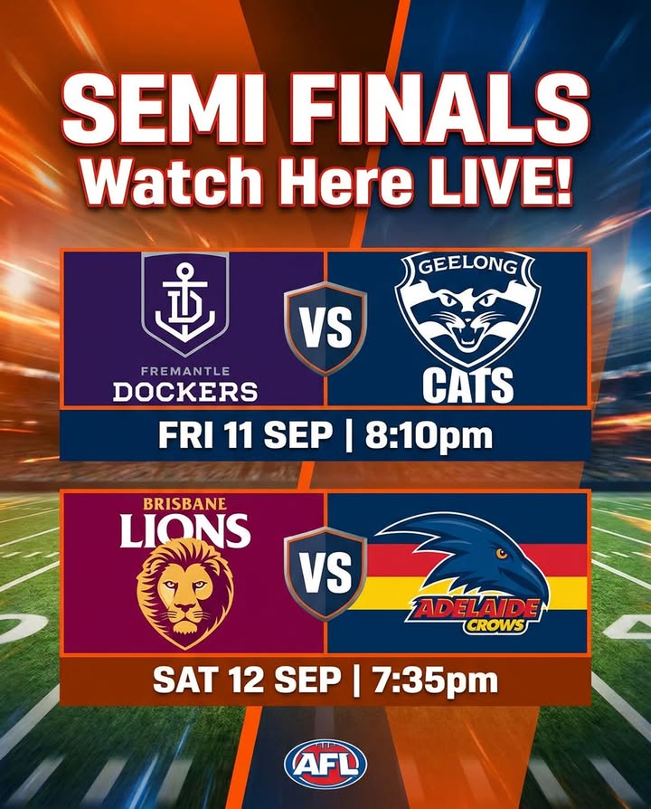 Featured image for “AFL Semi Finals Live on the Big Screen at Club Nambucca”